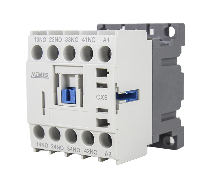 CX6-B0-40 CONTATOR AUXILIAR 4NA - 24VCC METALTEX°°