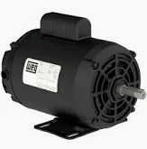 MOTOR ELETRICO MONOFASICO 1 cv 04 56 110-127/220-254 WCA2 60Hz B3D IP21 ROLLED STEEL MONO WEG°°