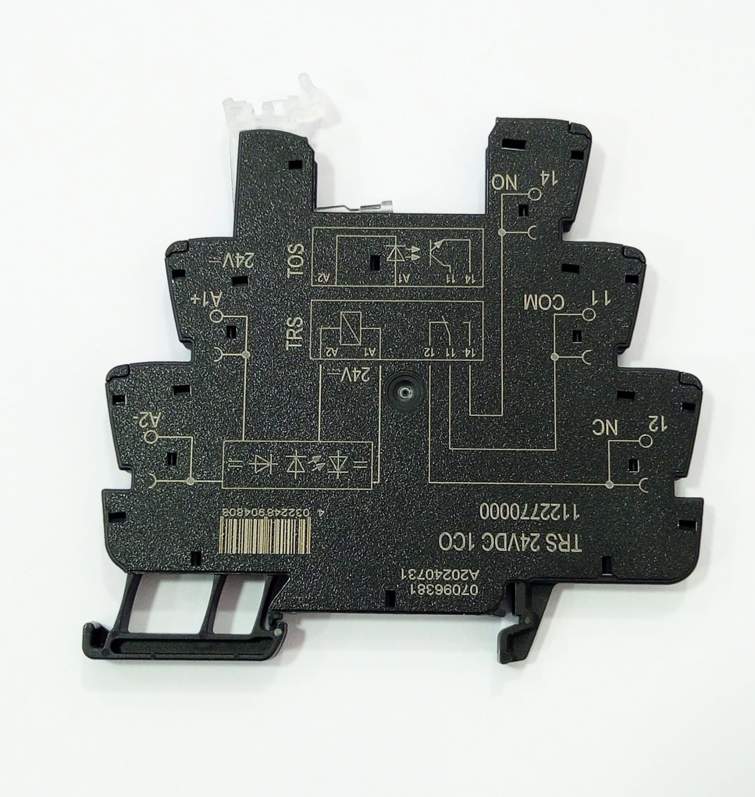 ACOPLADOR A RELÉ TRS 24VDC 1CO 1122770000 ( SEM RELE )  WEIDMÜLLER°°