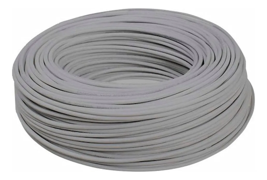 CABO FLEXIVEL 750V 1,0MM CINZA