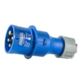 TL3P16442 PLUG MACHO 16A 3P+E-9H AZUL IP44 METALTEX°°