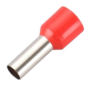 TERMINAL TUBOLAR SIMPLES VERMELHO 10,0 MM C12 - 100 PC - E1012 °°
