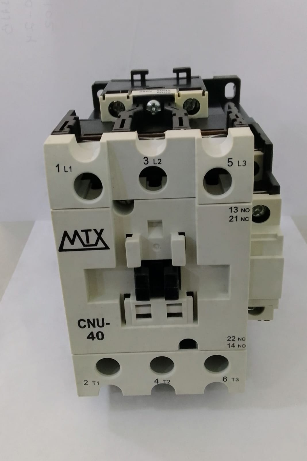 CNU-40 CONTACTOR MAGNETICO METALTEX °°