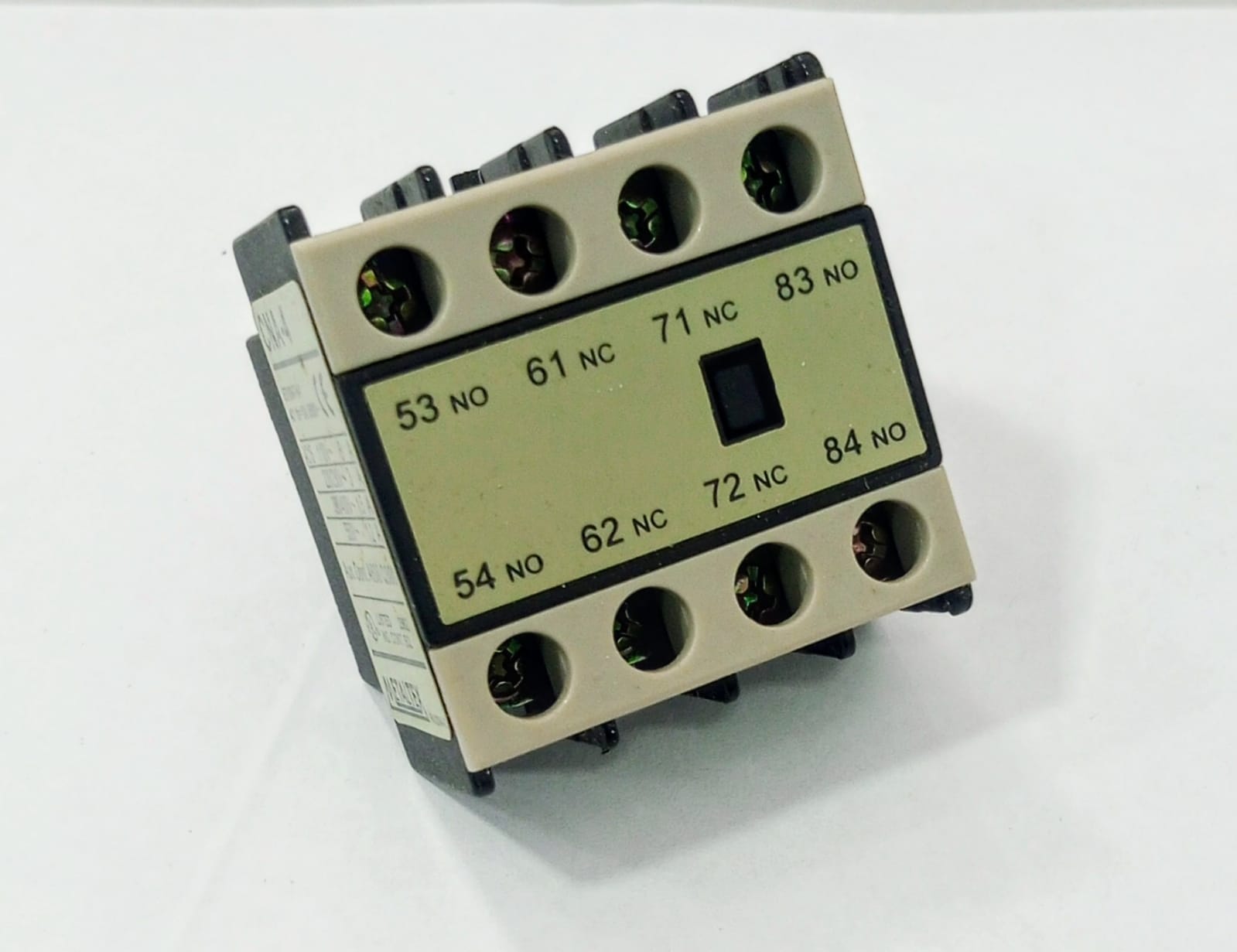 CNA-422  CONTATO AUX.FRON. 2NA/2NF P/ CN9-80 METALTEX°