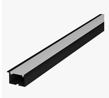 PERFIL RISQUE DE EMBUTIR PRETO AVANT 2 METROS BRANCO-NEUTRO AVANT LUZ°°