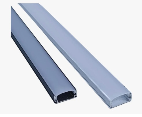 PERFIL LED SOBREPOR ALUMINIO P FITA LED 2 METROS 17MM BRANCO°°