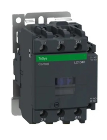 CONTATOR 3P TESYS 40A 1NA+1NF 220VCA SCHNEIDER LC1D40M7C 220V SCHNEIDER°°