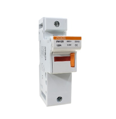 PORTA FUSIVEL MONOPOLAR 22X58 DETECÇAO FUSIVEL ABERTO - 125A METALTEX°°