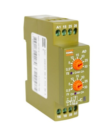 RELE TEMPORIZADOR CICLICO COEL 220V T1/2 60MIN/30S A2D-DGMFS-P COEL°°