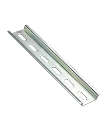 TRILHO DIN PERFURADO 35 X 7,5 X 2000MM - FERRO ZINCADO 2 M SIBRATEC°°