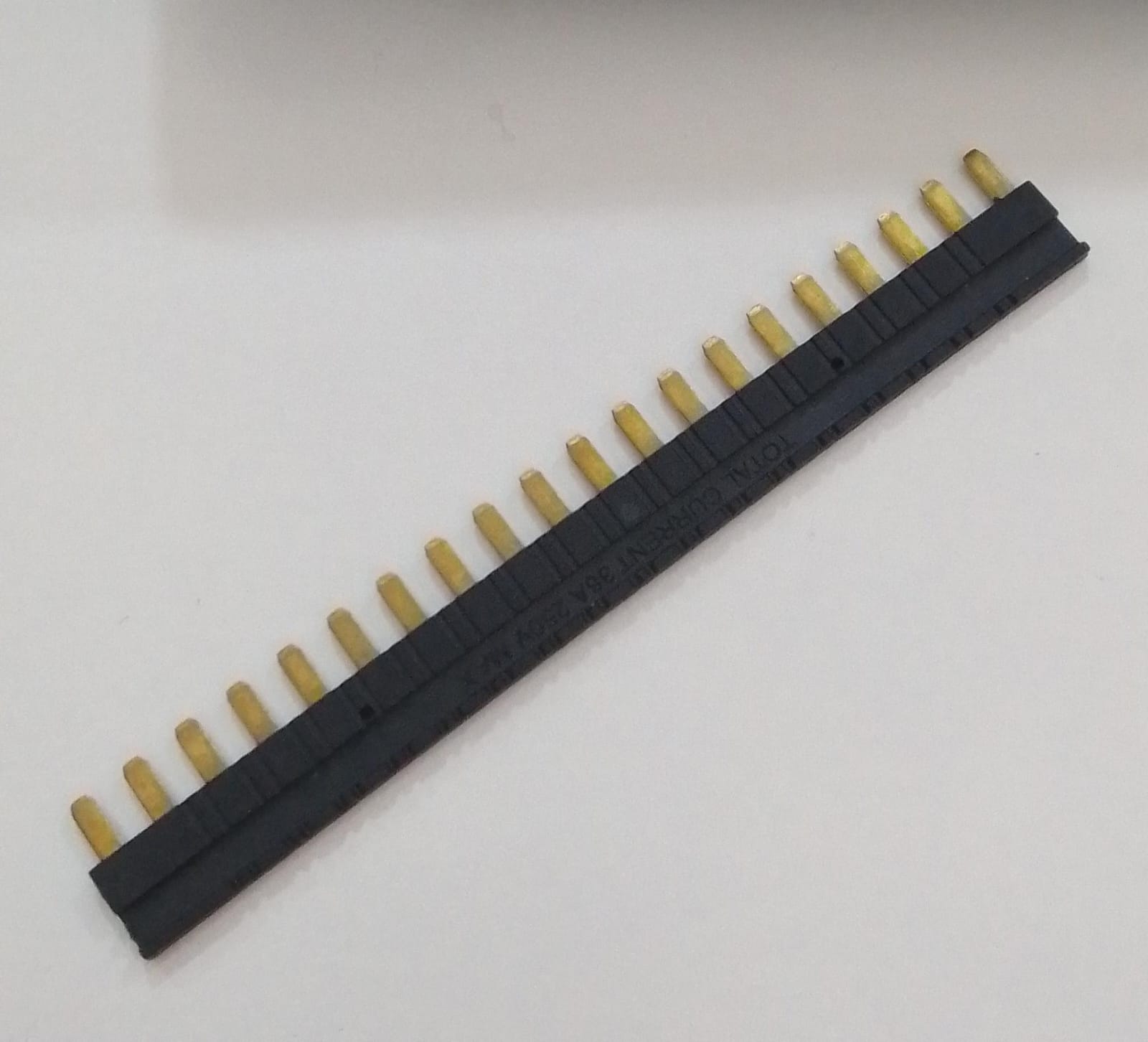 PRT-JP BARRA DE JUMPER PARA SOQUETE PRT, PENTE COM 20 CONTATOS PRETO METALTEX°°
