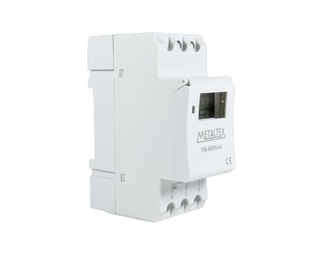 TM-HDINA4 PROGRAMADOR HORÁRIO SEMANAL - MONTAGEM DIN - 220VCA - 17 ON/OFF - SAÍDA RELÉ METALTEX°°