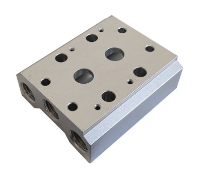 BLOCO MANIFOLD 2 ESTACOES R 1/4°°