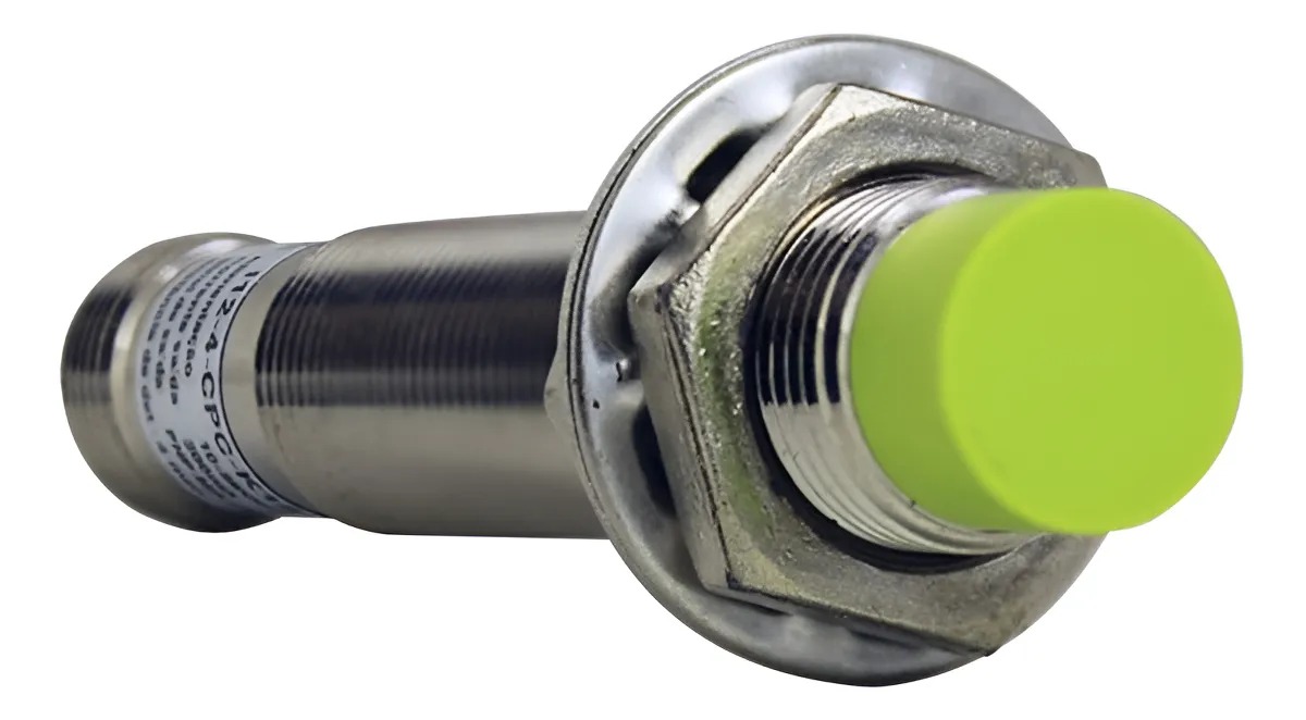 I12-2-CPC-K12 SENSOR INDUTIVO FACEADO M12 - SN: 2MM - PNP C/ CONECTOR M12-1NA+1NF-C/ PROTEÇÃO CONTRA CURTO CI METALTEX°°