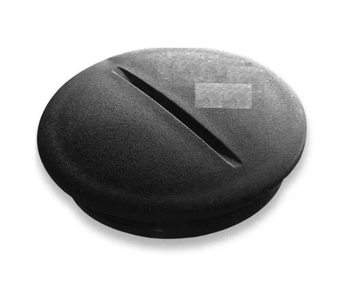 TAMPAO DE NYLON TIPO FENDA - PG 21 PRETO KRAUS MÜLLER°°