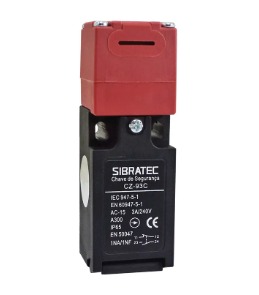 CHAVE DE SEGURANÇA CZ 93 C CZ-93-C 1NA+NF  3A/240VCA -  SIBRATEC°°