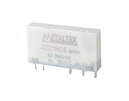 JZD1RC5 RELÉ MINIATURA DE POTÊNCIA  1 CONTATO REV METALTEX°°