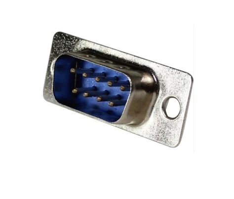 DBSM-09 CONECTOR DB SOLDA FIO, 9 VIAS, MACHO°°