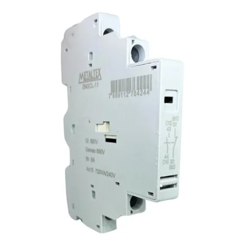 DM3CL-11 CONTATO AUXILIAR LATERAL P/ DM3 E DMR3- 1NA+1NF METALTEX °°