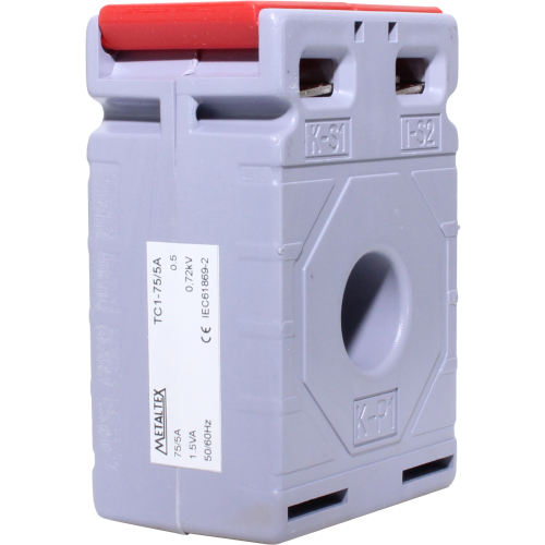 TC1-30/5A TRANSFORMADOR DE CORRENTE 0-30A / 0-5A  METALTEX°°
