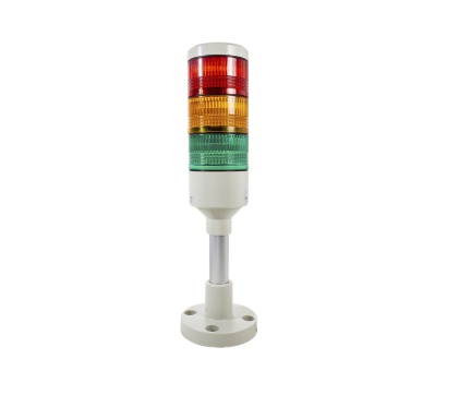 T52S-73ROG TORRE DE SINALIZAÇÃO LED 52MM –24VCA/CC - VM/LR/VD – CONT/PULS. - IP54 C/ HASTE METALTEX°°
