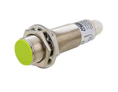 I18-5-CPC-K12SENSOR INDUTIVO FACEADOM18-SN:5MM-PNP C/CONECTORM12-1NA + 1NF - C/ PROTEÇÃO CONTRA CURTO CIRC METALTEX °°