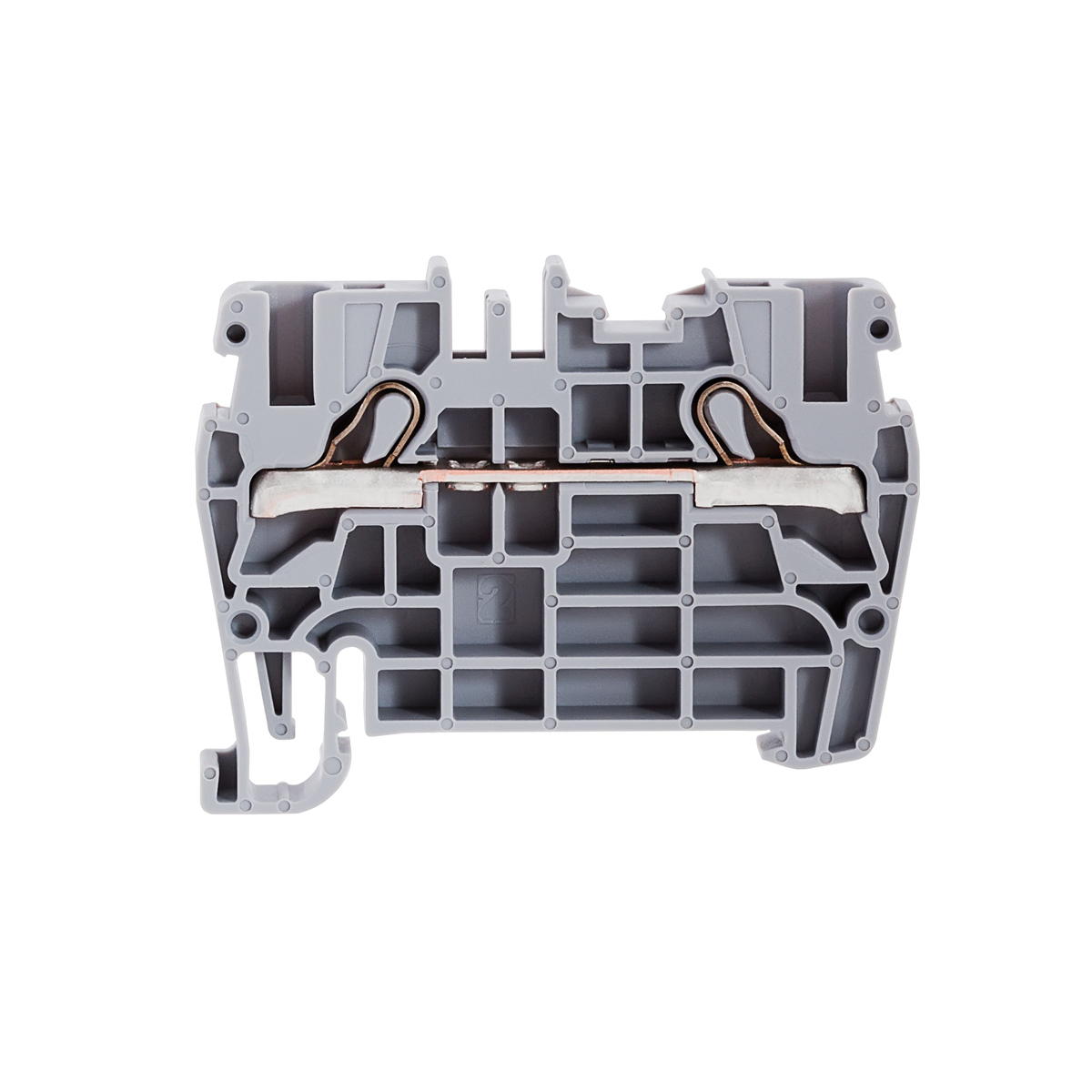 BORNE DE PASSAGEM PUSH IN 4MM  32A CINZA WEG BTWI 4 WEG°°