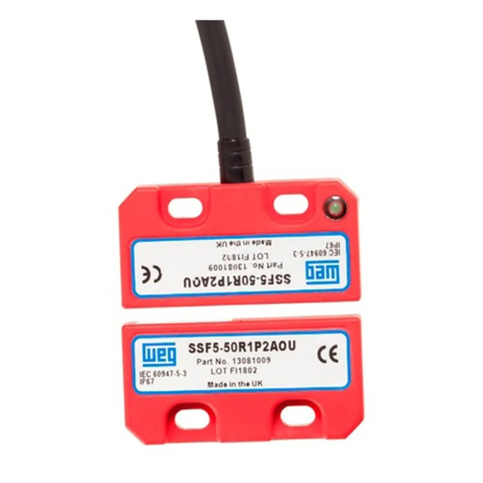 SENSOR MAGNETICO SEGURANCA CODIFICADO SSF5-50R1P2A2U WEG°°