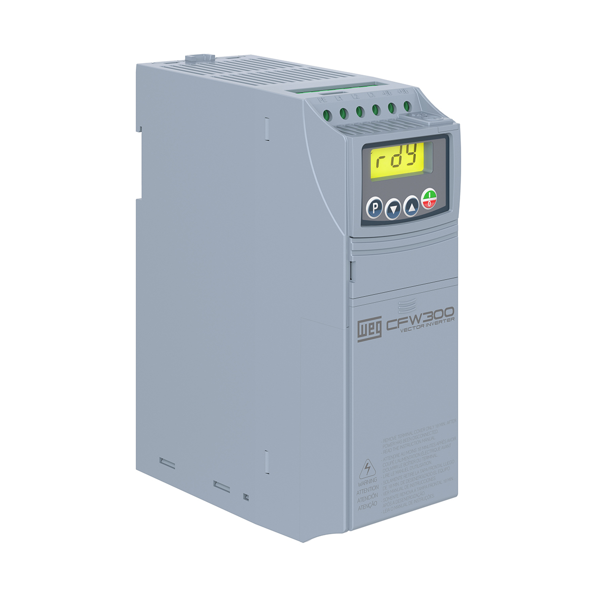 INVERSOR 3CV 220V TRIFÁSICO WEG CFW300B10P0B2DB20 WEG°°