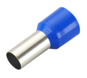TERMINAL TUBOLAR SIMPLES AZUL 16,,0 MM C12-100 PC - E16-12 ELETROKIT°°