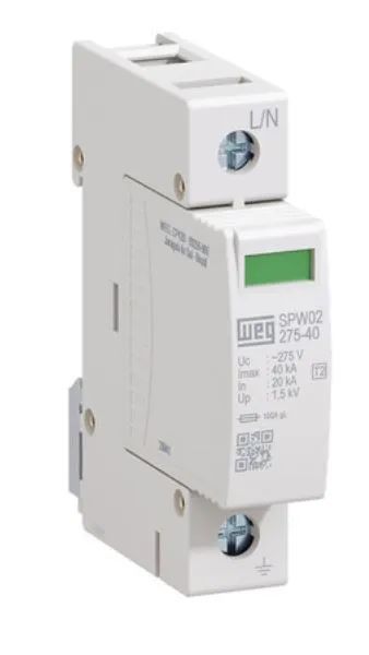 PROTETOR DE SURTOS SPW02-275V-60kA WEG°°