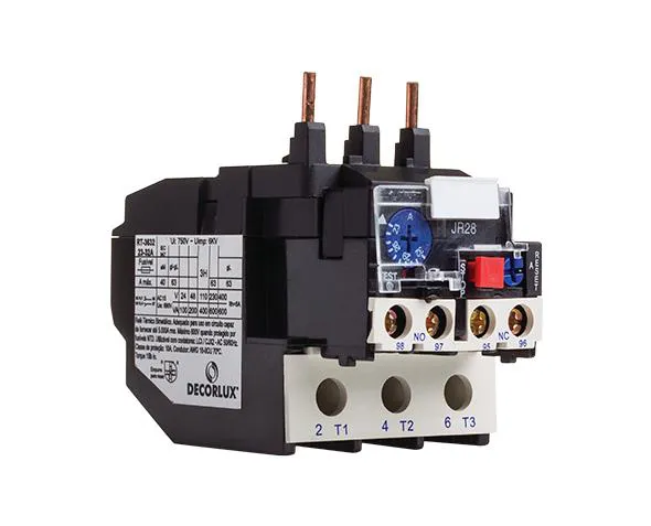 RELE DE PROTECAO TERMICO E SOBRECARGA, PLASTICO, 36A AJUSTE 23,032,0A, COR PRETO, (CX 1UN)