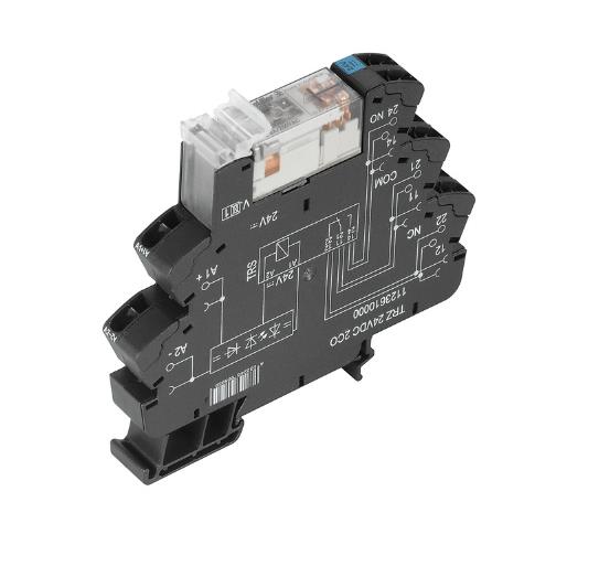 ACOPLADOR A RELE MOLA TRZ 24VDC 2CO WEIDMULLER 1123610000 WEIDMULLER°°