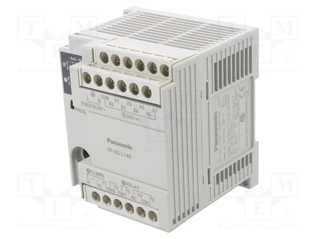 CLP PANASONIC NEO AFPX0L14R - AFPX0 / 100~220VAC / 8-IN/6-OUT / RELÉ E 2-OUT TRANSISTOR NPN / RS-232 PANASONIC °°