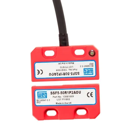 SENSOR MAGNETICO SEGURANCA CODIFICADO SSF5-50R1P2A2U WEG°°