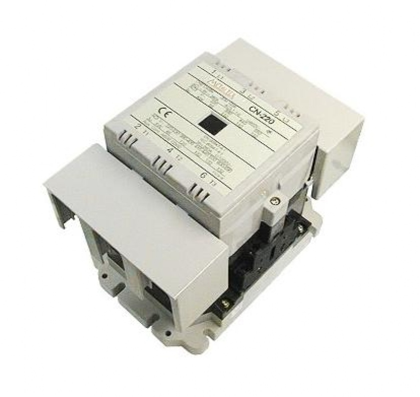 CONTATOR DE POTÊNCIA TRIPOLAR CN-220H 220A AC-3 132KW 440V 3NA + 2NA + 2NF BOBINA 440VCA METALTEX ºº