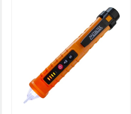 MT8000 DETECTOR DE TENSÃO CA, SEM CONTATO ELÉTRICO, EM FORMATO DE CANETA METALTEX°°
