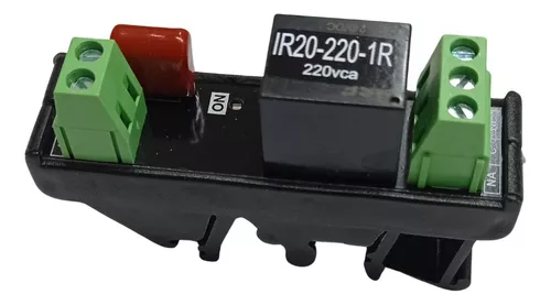 INTERFACE RELE 220V 1CONTATO RELÉ ACOPLADOR-VISUS IR20-220-1R VISUS°°