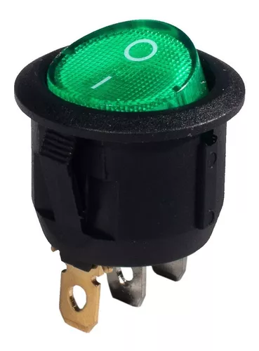 CHAVE GANGORRA 3POLOS 6A 220 A 250V VERDE ILVD36220 MARGIRIUS°°