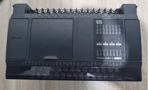 CLP WEG MODELO 24 ENTR E 16 SAÍDAS TRANSISTOR  TPW04-340BT-A WEG°°
