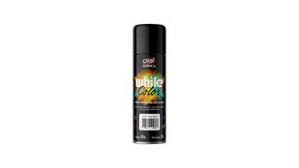 TINTA SPRAY PRETO BRILHANTE ORBI ILMTINP3 ORBI QUÍMICA°°