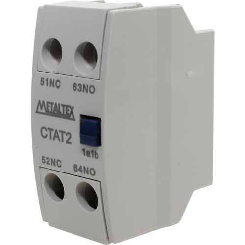 CONTATO AUXILIAR FRONTAL 2NF P/CT9 A 85 CTAT2-02 METALTEX°°