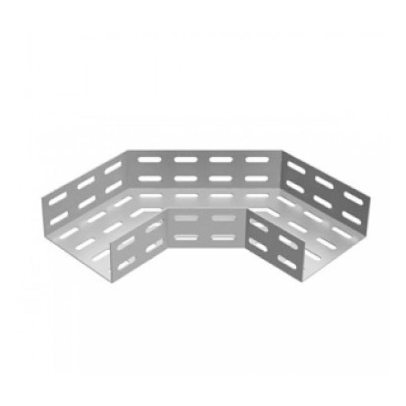 CURVA HORIZONTAL 90º PES.T25 R.320MM 100X300MM MM#14 #16PZ ABA EXT.19MM ILCH90 PERFIL LÍDER°°