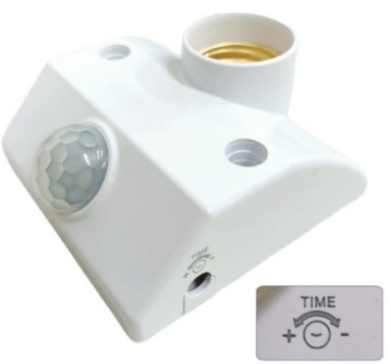 SENSOR DE PRESENÇA 360 GRAUS MODELO 2 E-27 METALTEX°°