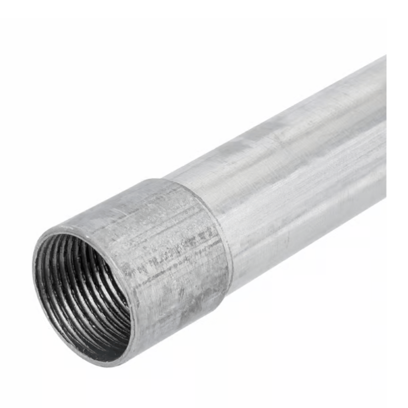 ELETRODUTO RÍGIDO METÁLICO AÇO CARBONO GALVANIZADO ELETROLÍTICO LEVE 0,60MM 1" BSP 3000MM 60011PZ ELECON°°