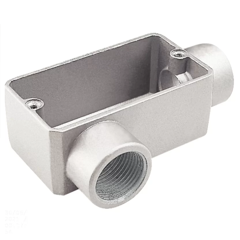 CONDULETE FIXO 1" TIPO LL TRAMONTINA SEM TAMPA E COM ROSCA 56104303 TRAMONTINA°°