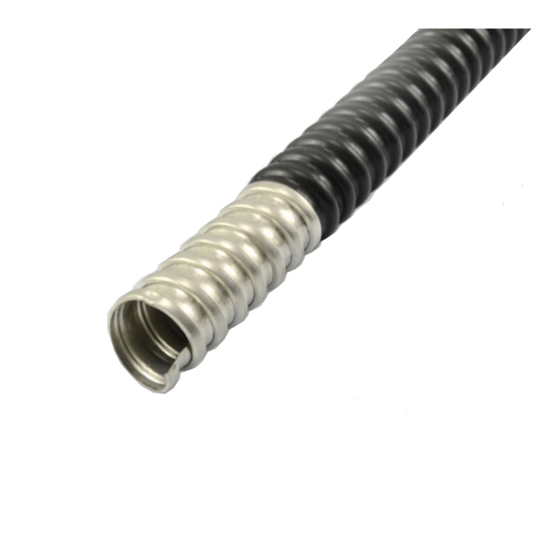 ELETRODUTO FLEXÍVEL METÁLICO SEALTUBO PVC 3/4" PRETO SSP6034 SEALTUBO°°