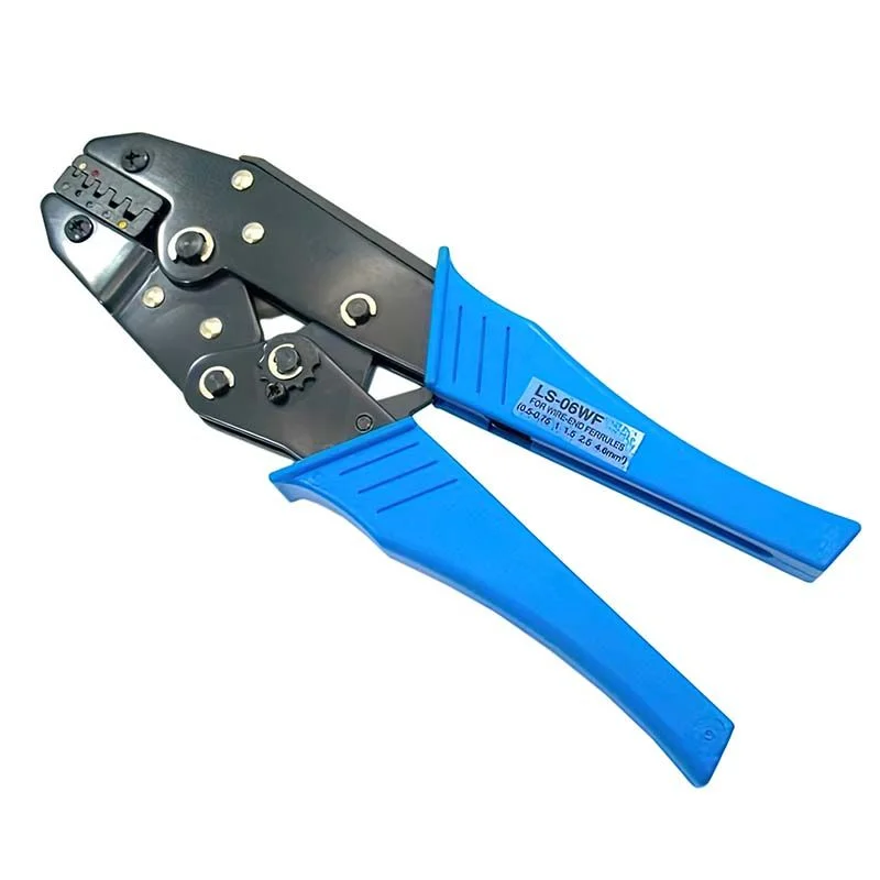 CRIMPADOR DE TERMINAIS ILHOS TUBOLARES 0,5 A 6,0 MM² - 1 PÇ - HY-LS-06WF METALTEX°°