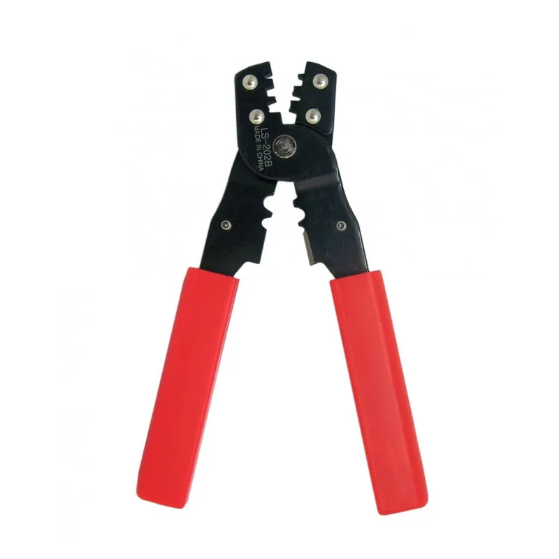 CRIMPADOR PARA TERMINAIS SEM ISOLAÇÃO 0,5 A 6MM² - 1 PÇ - HY-LS-202B METALTEX°°