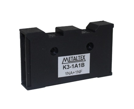 K3-1A1B CONTATO AUXILIAR P/ CHAVE KP3 -1NA + 1NF METALTEX°°